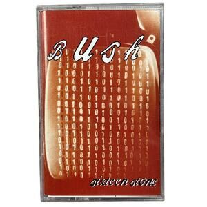 Bush Sixteen Stone Debut Album Cassette 1994 Interscope Records Grunge Rock